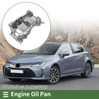 1 Pcs Engine Oil Pan No.1142037010 for Lexus CT200h (2011–2017) Aluminum