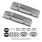Fabricated Aluminum Valve Covers Mounting Hardware for Small Block 283, 302, 327