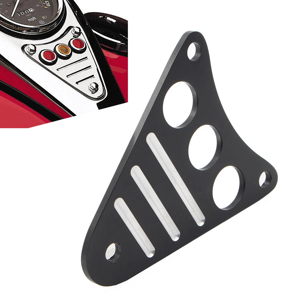 CNC Black Dash Plaque Cover for Kawasaki VN800 Vulcan (1995–2006)
