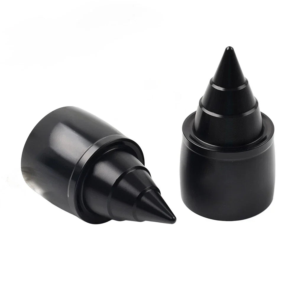 Front Axle Nut Caps for Harley Touring Road Street Glide Softail Sportster