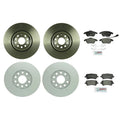 Brake Kit Disc Rotors & Metallic Pads for Audi VW (312mm & 271.8mm)