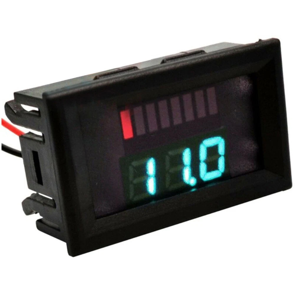 LED Digital Voltmeter for Car Motorcycle (12V-60V)