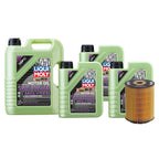 Oil Change Kit for Audi A8 Quattro S8 (2000–2010) - 8L Liqui Moly 5W40, Hengst