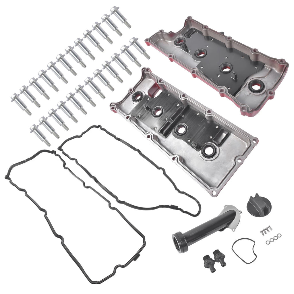 Pair Aluminum Valve Covers for Infiniti FX45 M45 Q45 (2002–2010) 4.5L V8