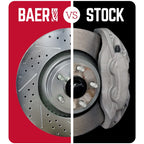 Set of 2 Brake Disc and Pad Kits for Toyota Sequoia