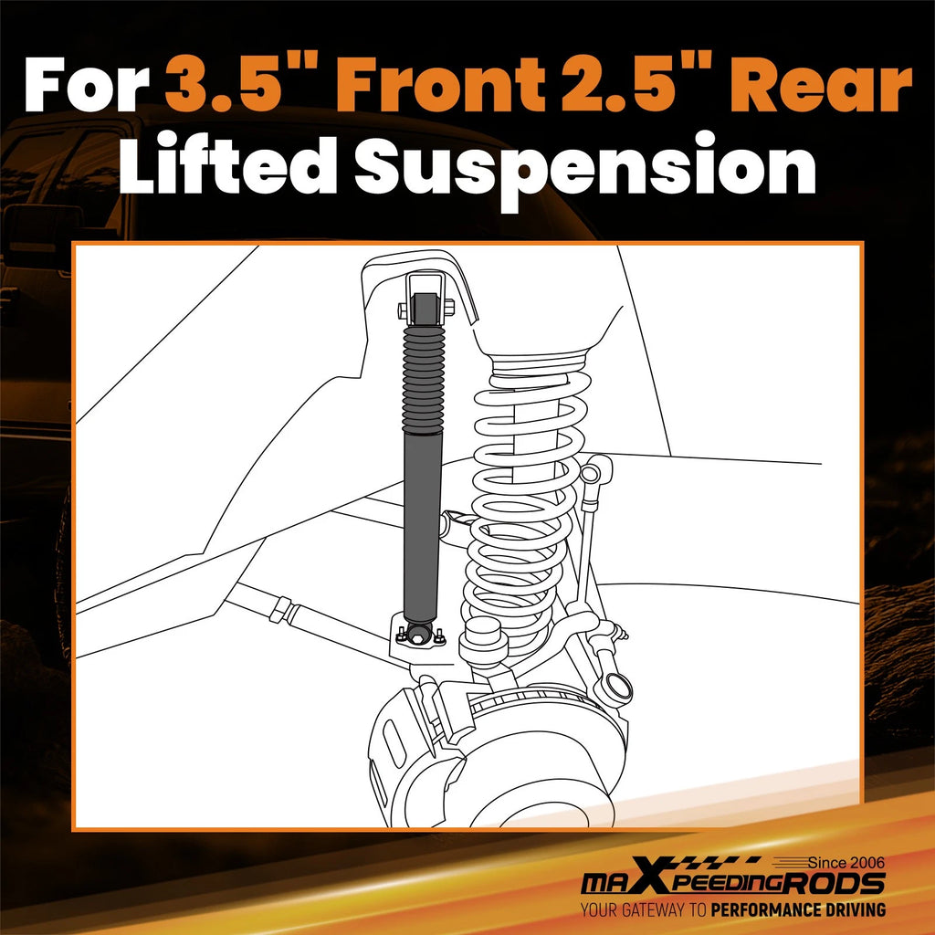 3.5" Lift Kit with Lift Struts for Chevy GMC 1500 2WD 4WD (2019–2025)