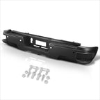 Rear Step Pad Bumper for Silverado/Sierra 2500 3500 HD (2015–2019) w/Park Sensor Holes