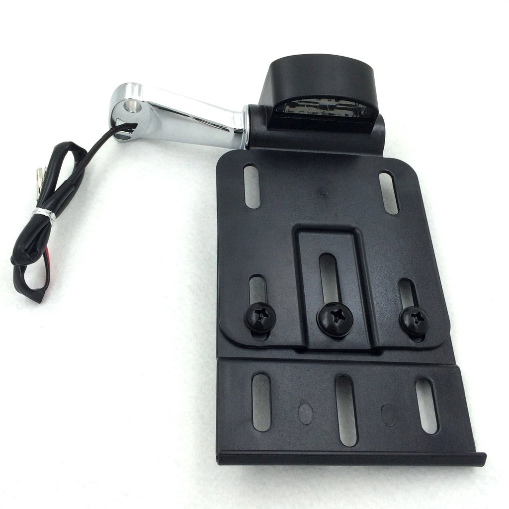 LED Side Mount License Plate Bracket for Harley Sportster XL (2004–Present)