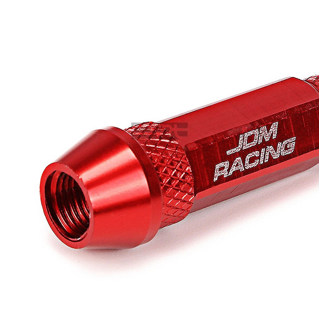 Set of 4 60mm Red Universal Tire Rim Air Port Dust Cover Valve Caps