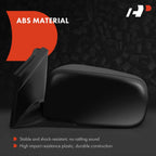 Driver Black Mirror with Manual Adjustment for Mitsubishi Lancer