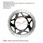 Front Brake Disc Rotor for Kawasaki EX250/300 ER250/ER300/BR250/BX250 (2013–2023)