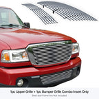 Stainless Steel Chrome Grille Insert for Ford Ranger (2006-2012)