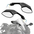 LED Turn Signal Rear View Mirrors for Yamaha YZF R1, R6