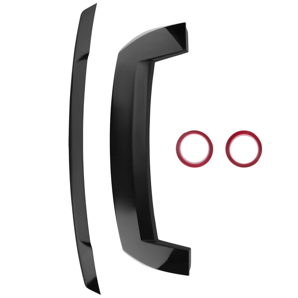 2X Rear Mid Roof Spoiler Kit for Jeep Grand Cherokee (2013–2021) SRT Style