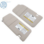 Set of 2 Sun Visor Shades for Nissan Versa (2007-2012) Gray