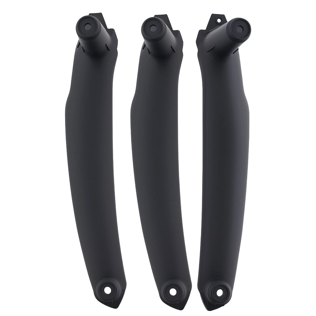 3X Black Door Pull Cover for BMW X5 E70 X6 E71 35ix 40ix (2008–2014) ABS