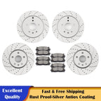 Brake Rotors and Pads Set for Chevy Equinox Terrain (2010–2019)