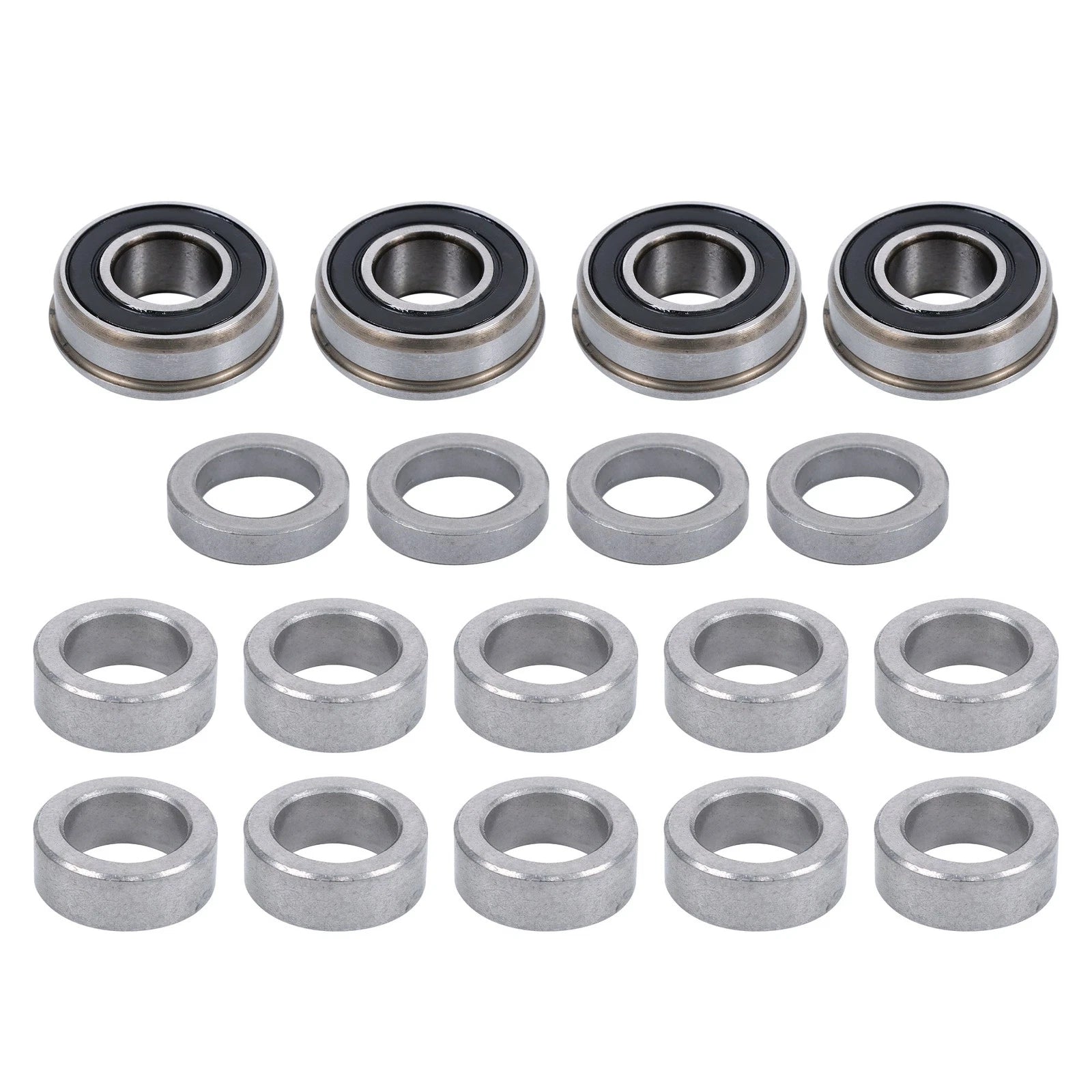 2-Pack 13X5.00-6 Solid Tire & Wheel for Lawn Mower (Fits )