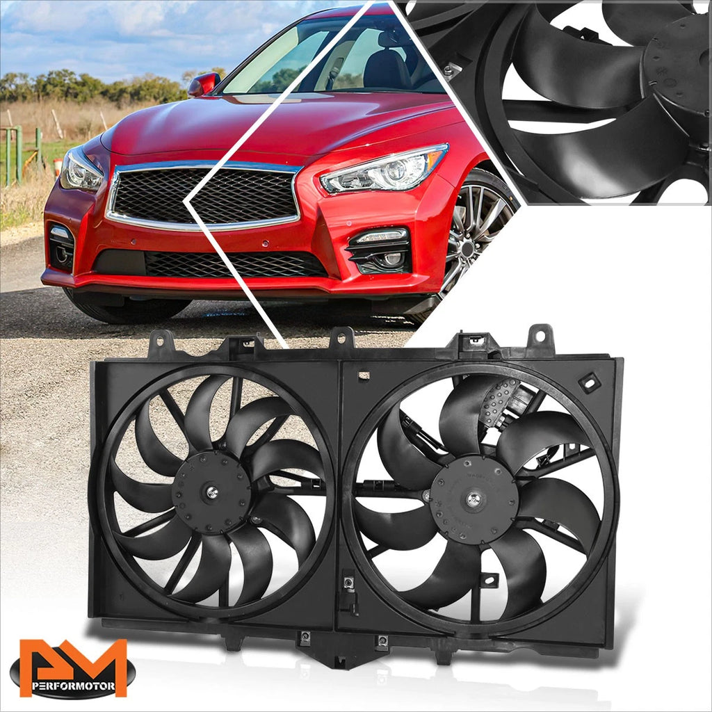 Radiator Cooling Fan Assembly for Infiniti Q50 (2014–2018)