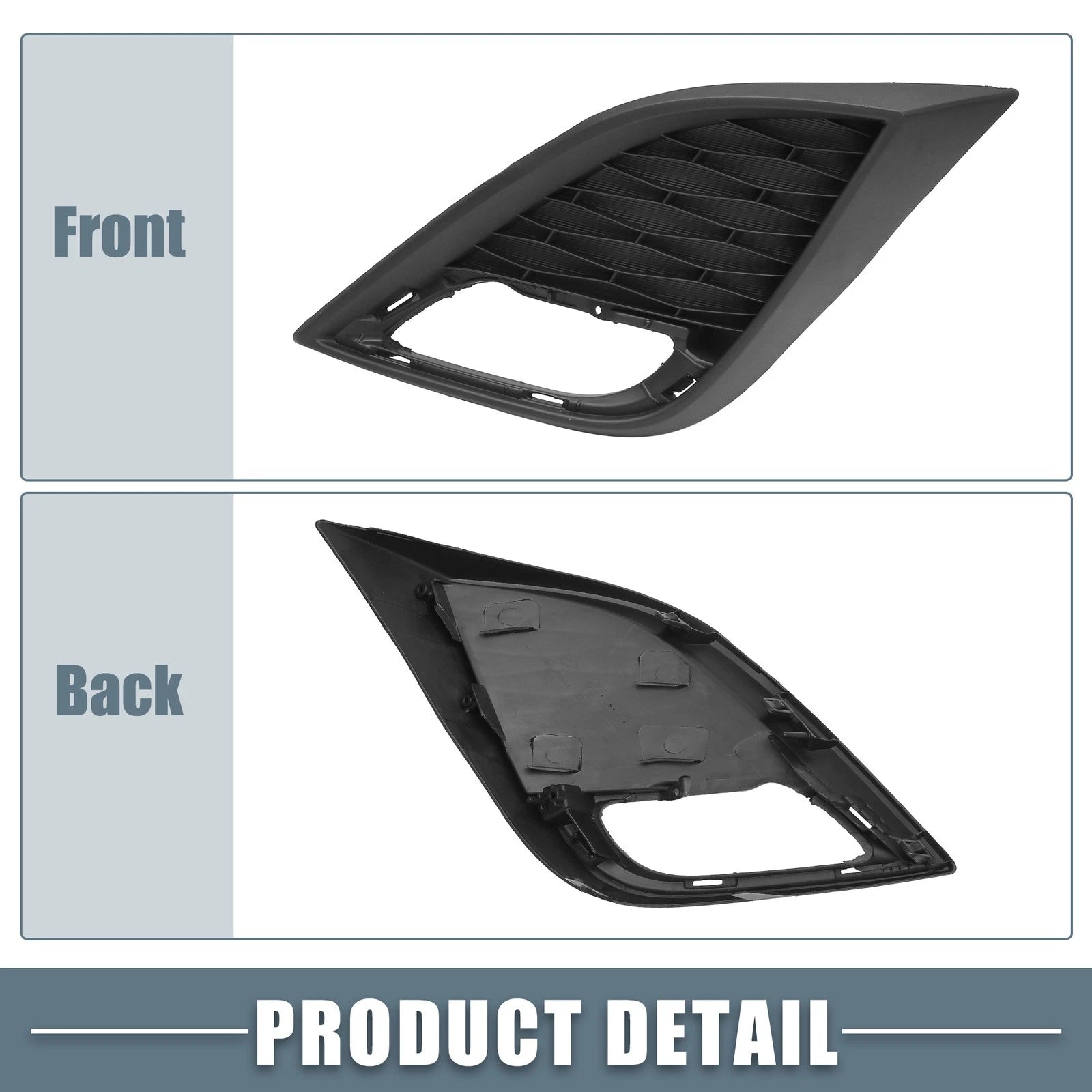 Front Left Fog Light Grille Cover Trim No.BBN250C21C for Mazda 3 (2010–2011)