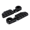 1-1/4" Matte Black Highway Engine Guard Footpegs for Harley Sportster