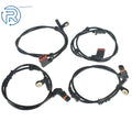 Set of 4 ABS Wheel Speed Sensors for Mercedes W204 C350 C300 (2007–2013)