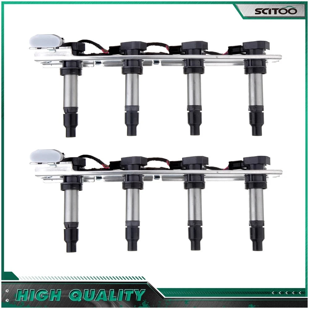 2X Ignition Coils for Cadillac STS SRX DeVille Seville Pontiac Bonneville 4.6L