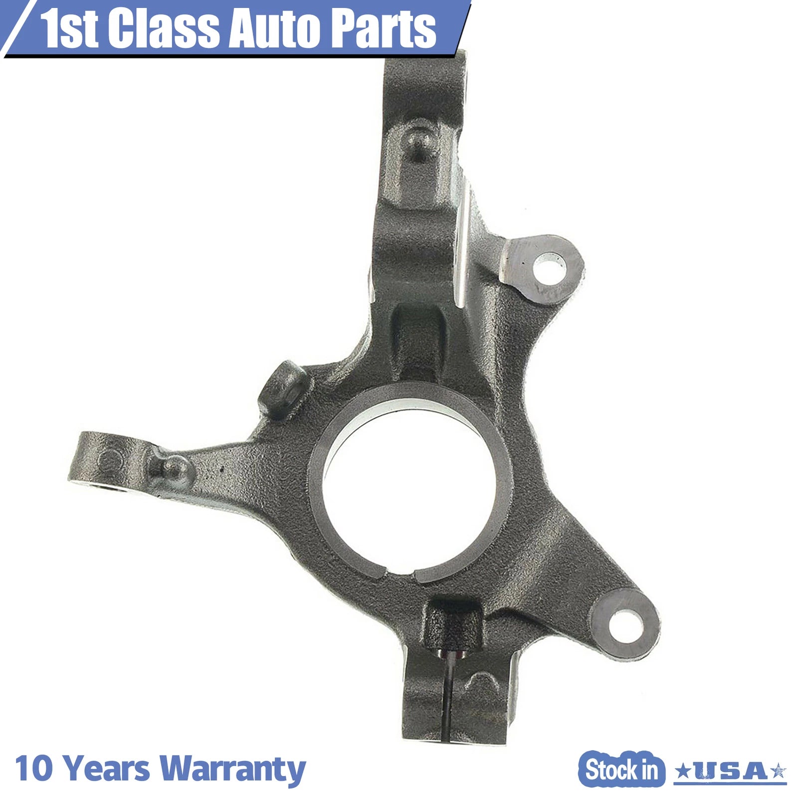 Set of 2 Front Left Steering Knuckles for Ford Edge Lincoln MKX (2007–2015)