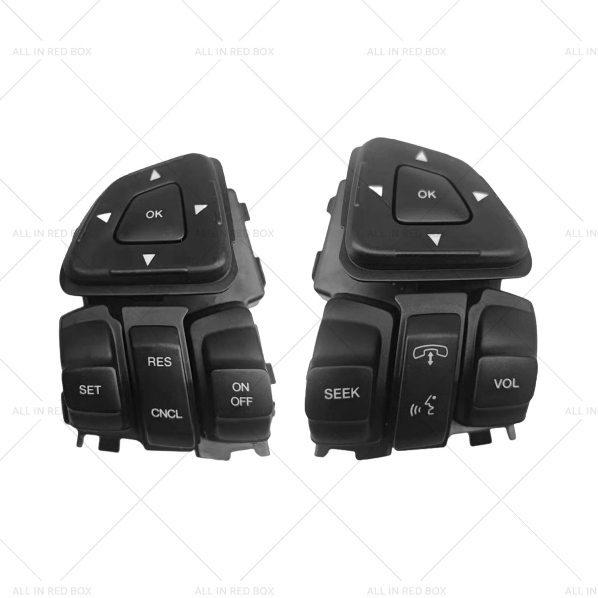 Steering Wheel Cruise Control Switch Pair for Ford Explorer Lincoln MKX