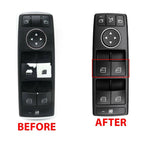 Driver Window Switch Button Cap for Mercedes ML GL R Class (2005-2012)