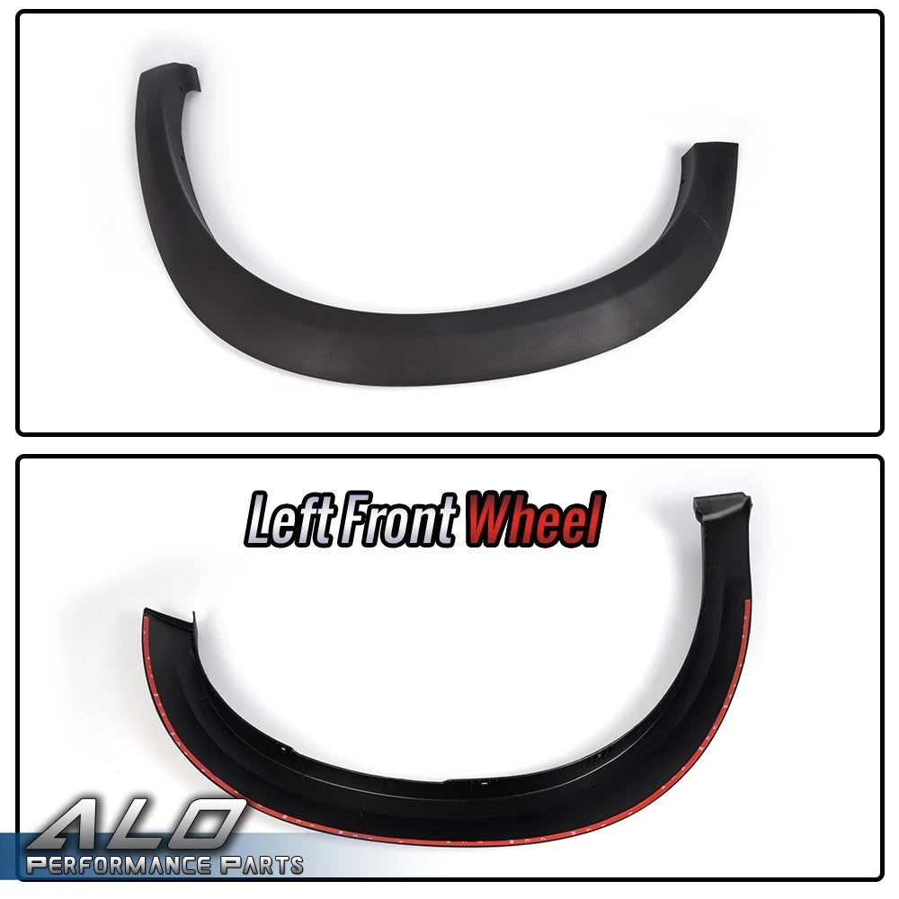 Set of 4 Fender Flares for Dodge Ram 1500 (2009–2023)