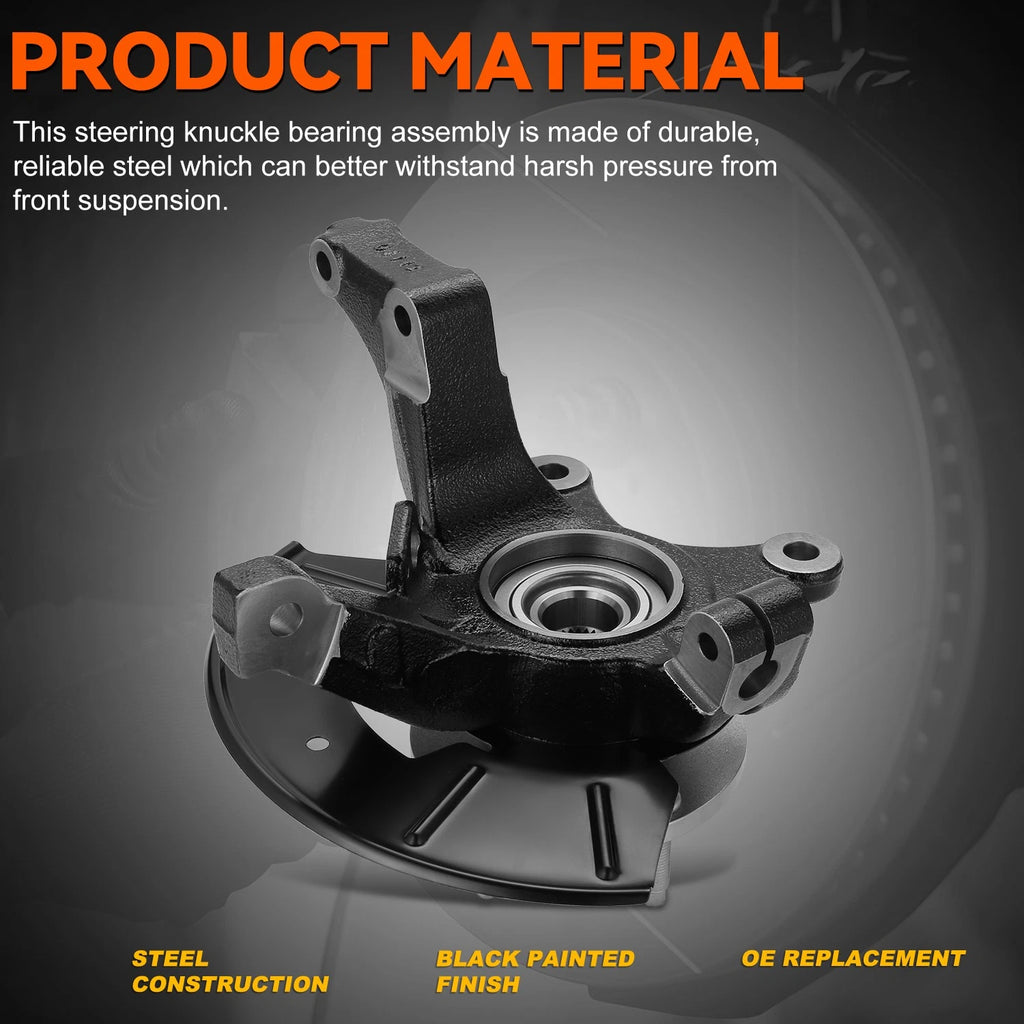Front Left Loaded Knuckle for Ford Escape/Tribute/Mariner (2001–2012)