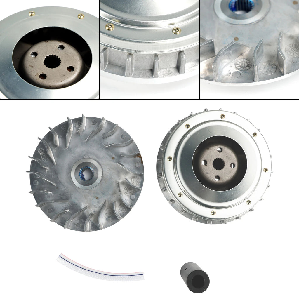 Set of 2 Front Clutch Variator Pulleys for Yamaha YFM660FA Grizzly 660 (2002–2008)