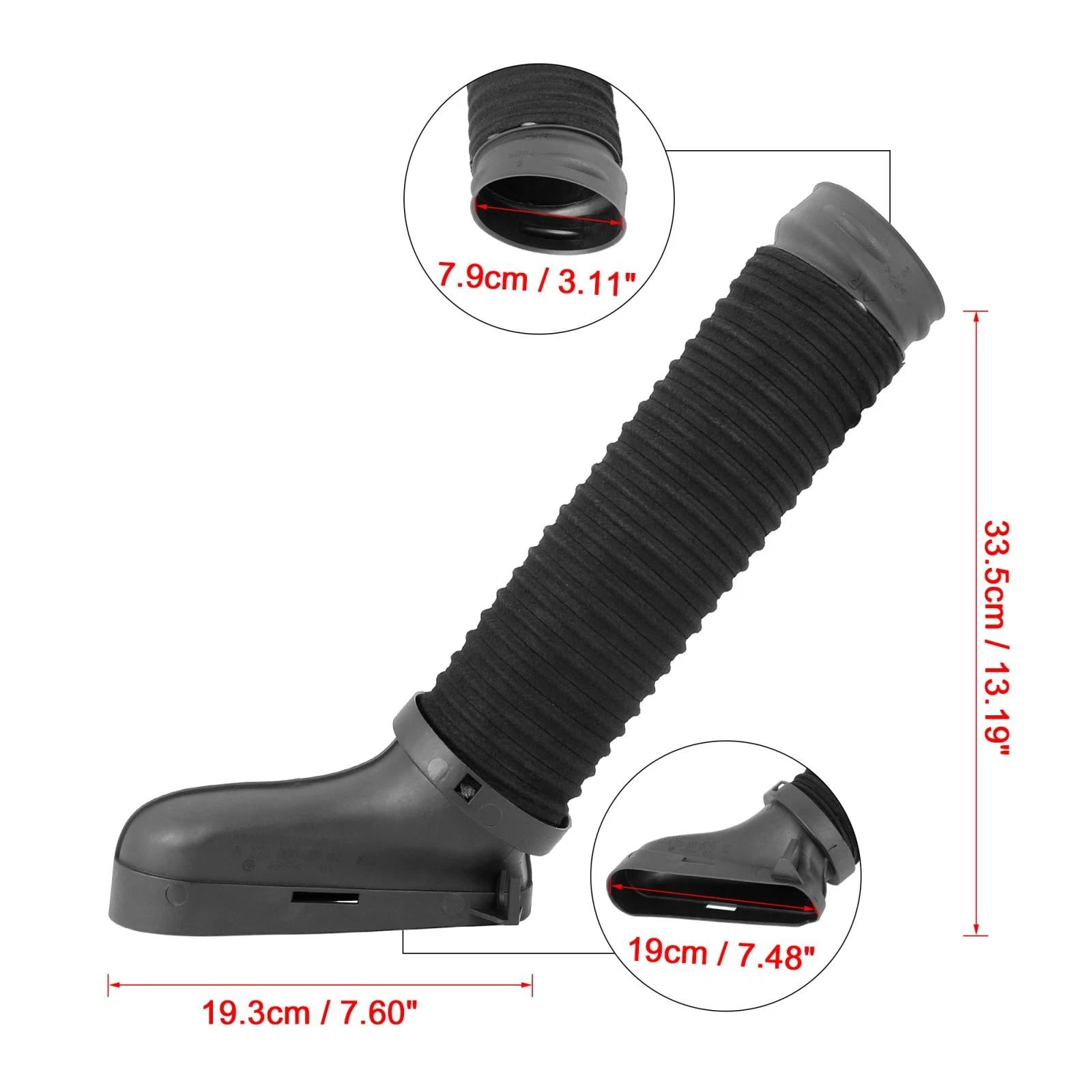 Air Intake Hose Tube for Mercedes-Benz GLK350 (2010–2012) 2720902882
