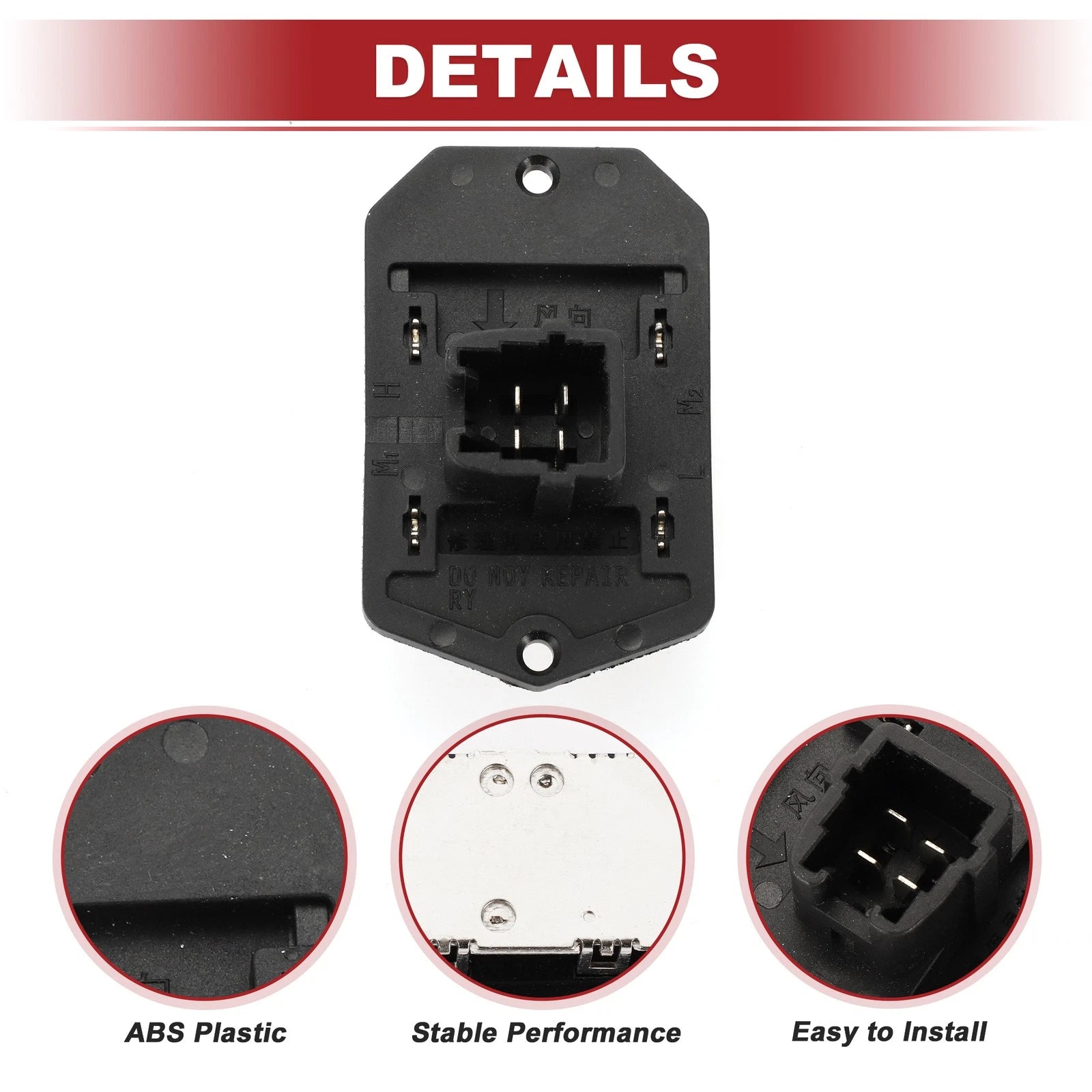 HVAC Blower Motor Resistor for Toyota Sienna (2006–2010)