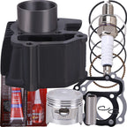 80cc Engine Piston Cylinder Top End Kit for Yamaha Badger 80 (1986–1987)