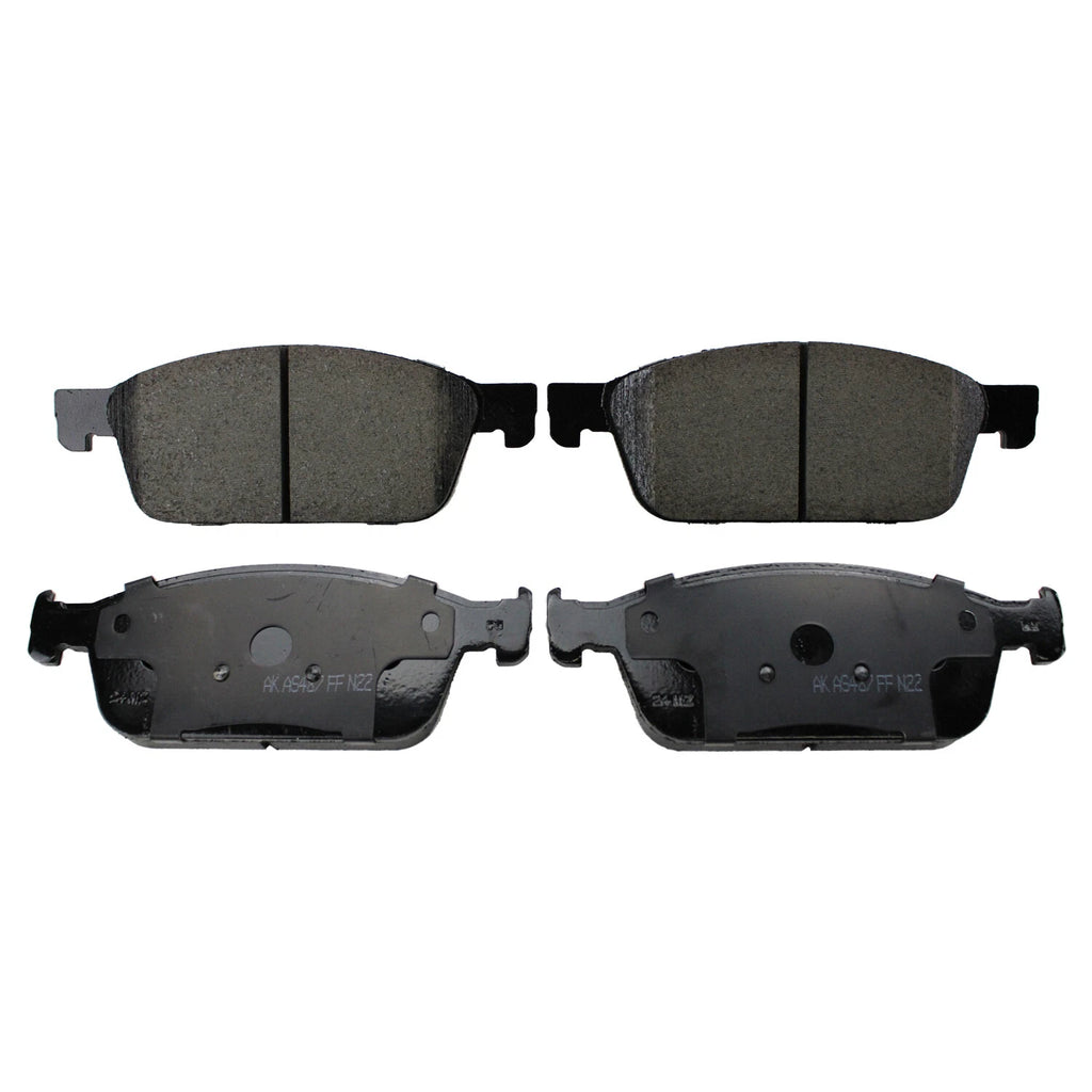 Set of 4 Akebono ProAct Ultra Front Ceramic Brake Pads for Ford Escape Transit Connect (2013–2023)