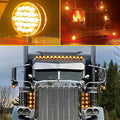 2pc LED Double Face Stud Mount Pedestal Stop Turn Tail Light for