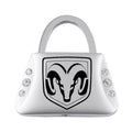 Head on Jeweled Purse Keychain - Officially Licensed for Dodge RAM