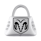 Head on Jeweled Purse Keychain - Officially Licensed for Dodge RAM