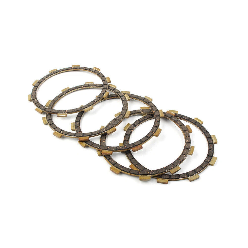 5X Clutch Friction Disc Set 3HA-16321-00 for Yamaha CT1 AT1 AT2 DT100 DT125 DT175