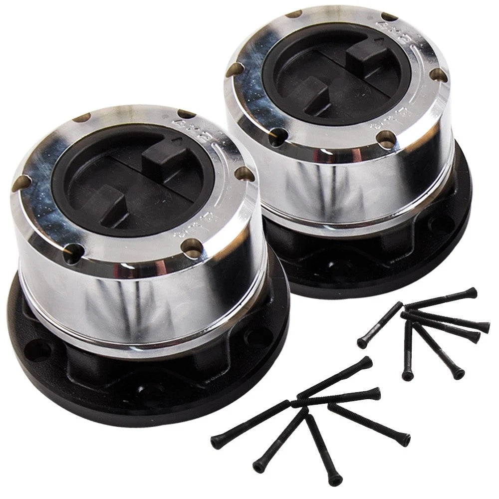 2X Locking Hubs for Geo Tracker, Suzuki Samurai (1986–1991, 1994)