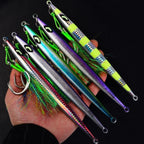 100g Glow in the Dark Vertical Jig for Deep Sea Saltwater Fishing
