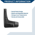 Set of 4 Mud Flaps Splash Guards for Toyota Corolla LE (2014–2018)