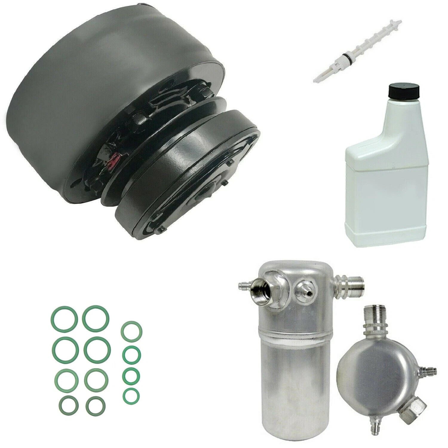 AC Compressor Kit Replacement for Kia Rio (2011–2020)