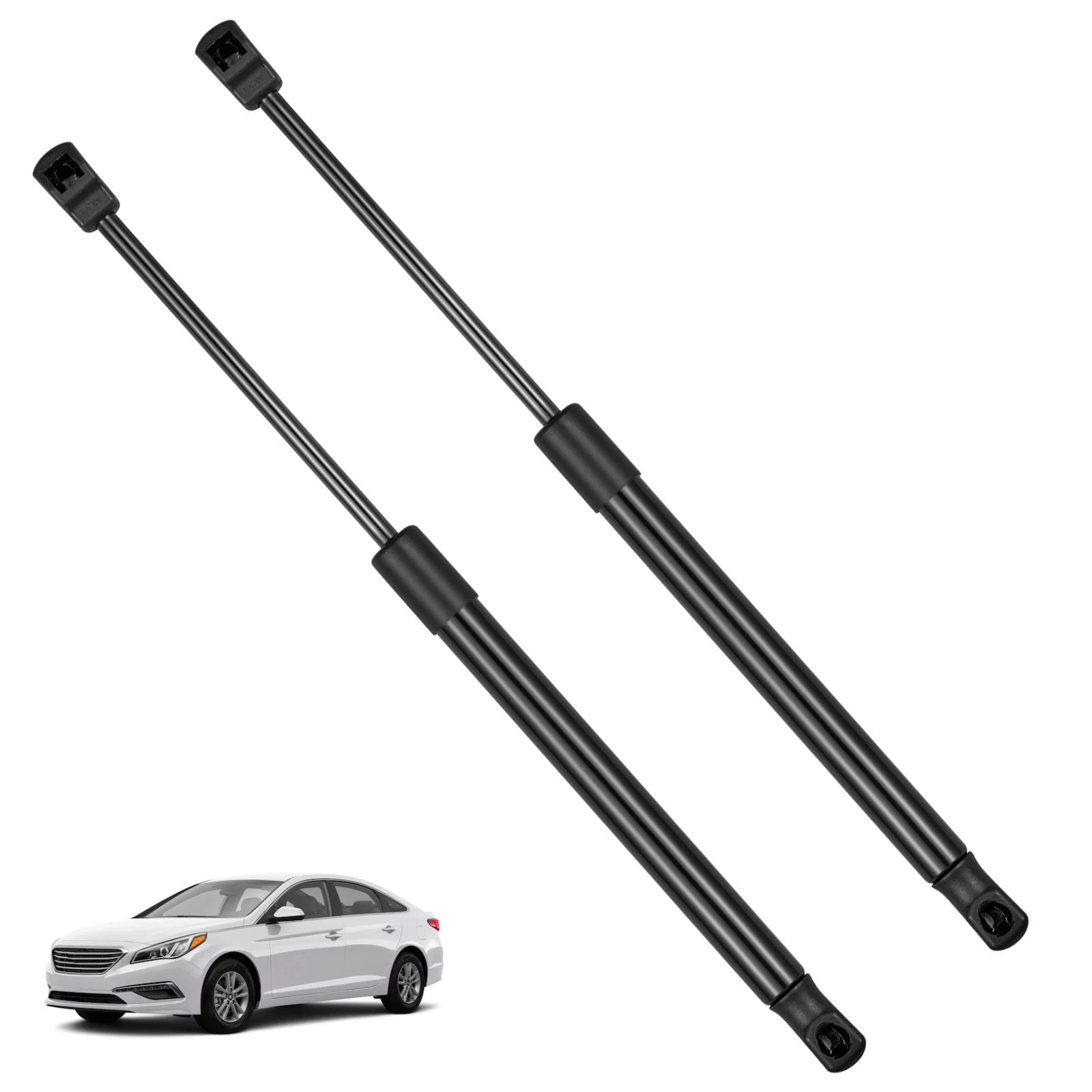 2Pc Front Hood Lift Supports for Hyundai Sonata 2011–2015 Hybrid Only
