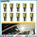 2X T10 LED License Plate Light Bulbs for Various Vehicles (YYYY–YYYY)
