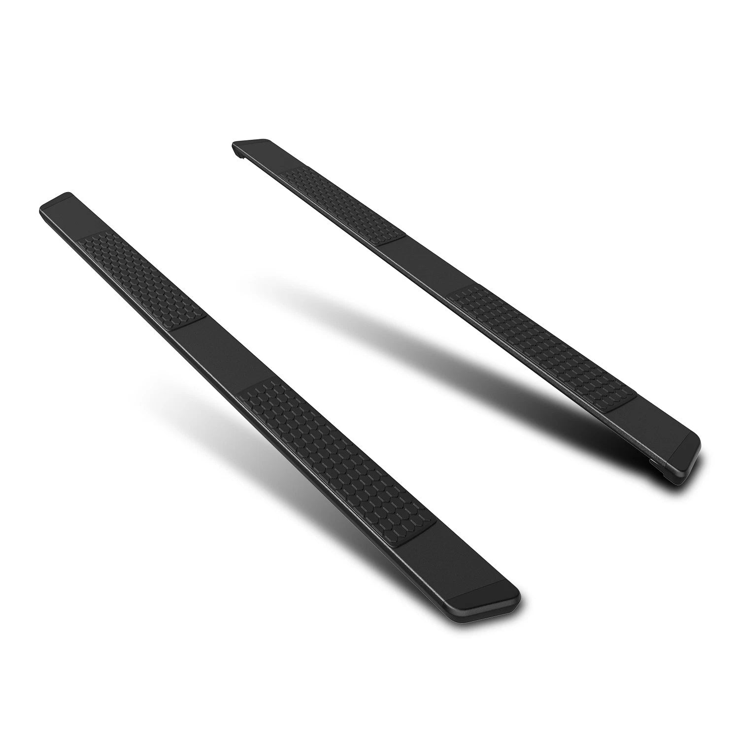 Set of 2 Side Step Nerf Bars for Ram 1500 Crew Cab (2019–2024) Black