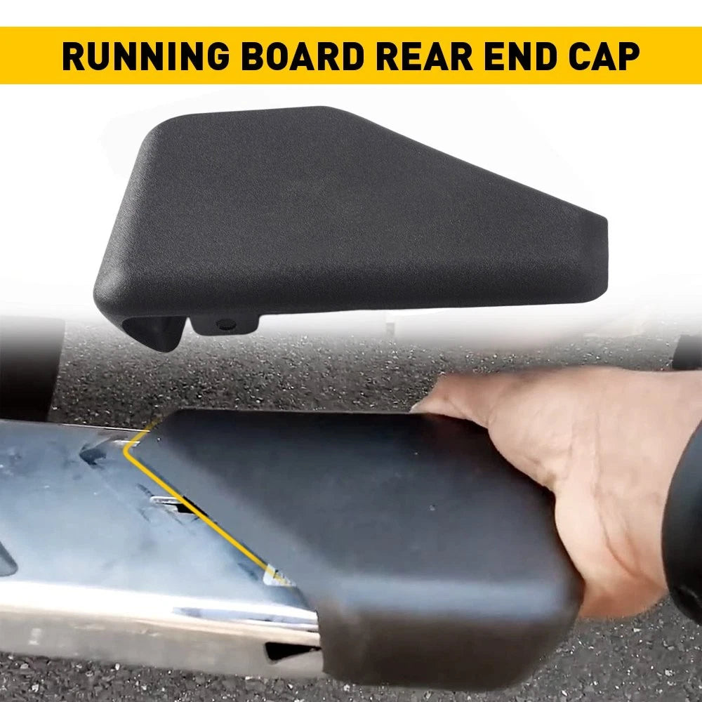 Running Board Rear End Cap Left for Ford F150 (2015–2022) EXV