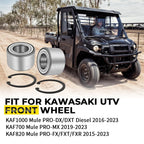 Front Wheel Bearing & Circlip for Kawasaki Mule Pro FX FXT FXR DX DXT (2015–2023) 92045-0762
